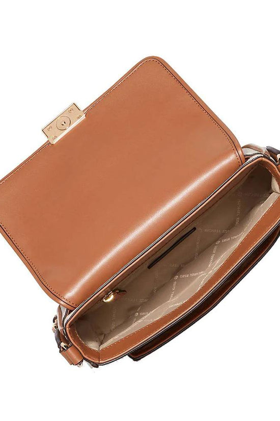 Michael Kors Braune Canvas Umhängetasche by Michael Kors