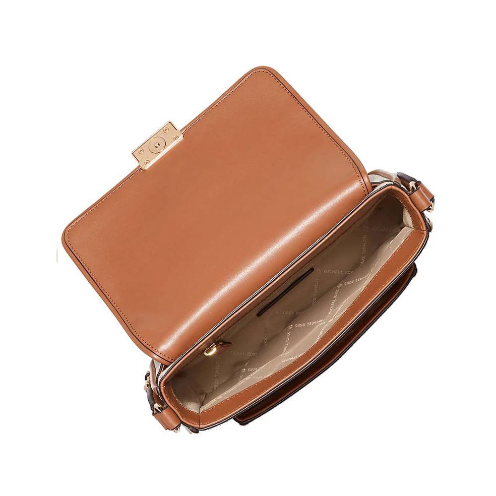 Michael Kors Braune Canvas Umhängetasche by Michael Kors