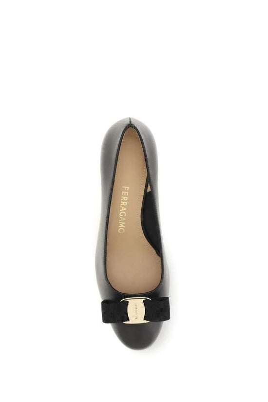 Ferragamo Schwarze Pumps aus Kalbsleder Bos Taurus by Ferragamo