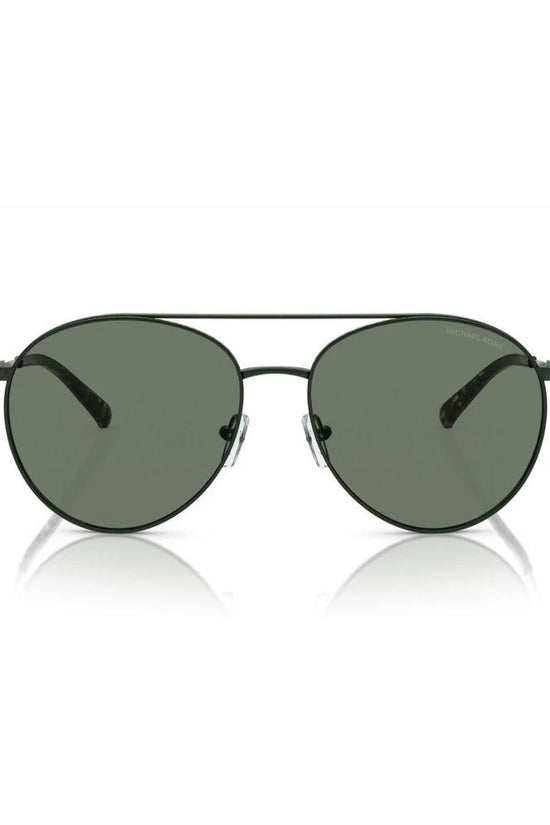 Michael Kors Schwarze Sonnenbrille aus Metall by Michael Kors