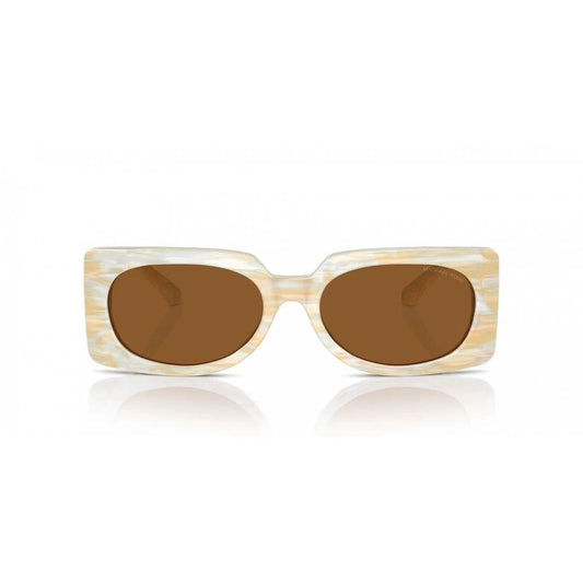 Michael Kors Beige Acetate Sunglasses by Michael Kors