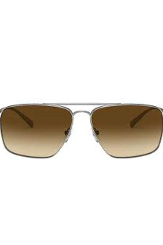 Versace Graue Sonnenbrille aus Metall by Versace