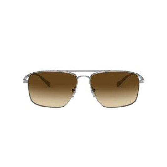 Versace Graue Sonnenbrille aus Metall by Versace