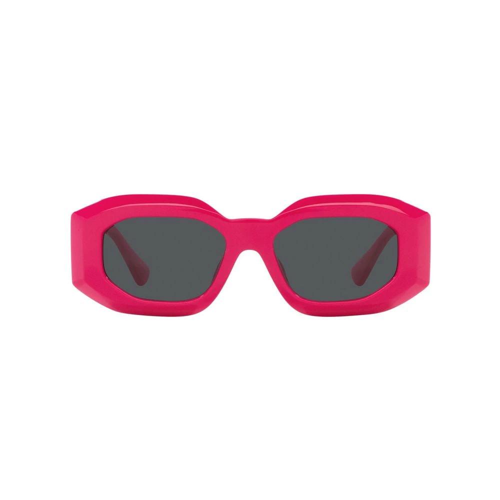 Versace Schwarze Sonnenbrille aus Acetat by Versace