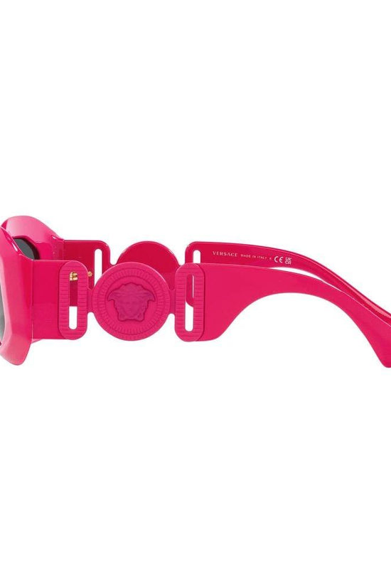 Versace Schwarze Sonnenbrille aus Acetat by Versace