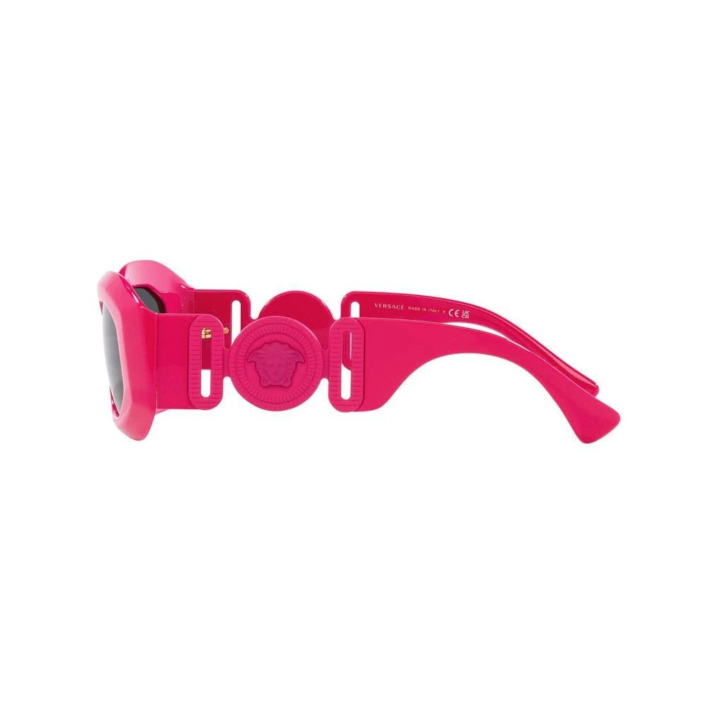 Versace Schwarze Sonnenbrille aus Acetat by Versace