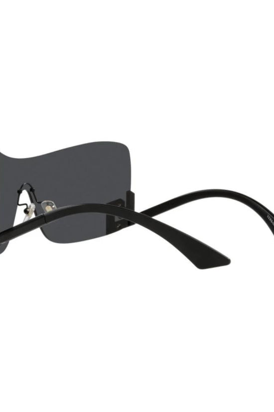 Versace Schwarze Sonnenbrille aus Acetat by Versace