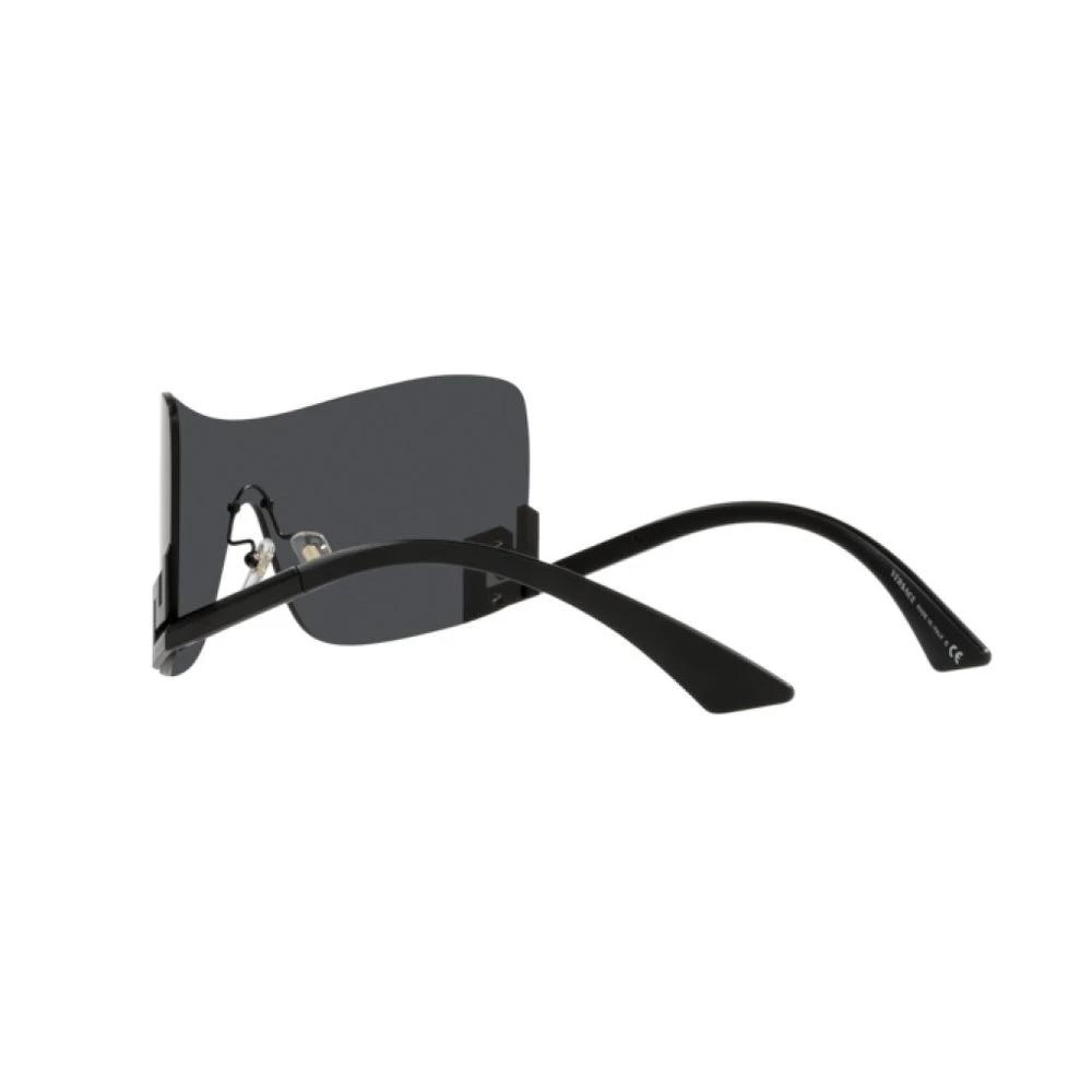Versace Schwarze Sonnenbrille aus Acetat by Versace