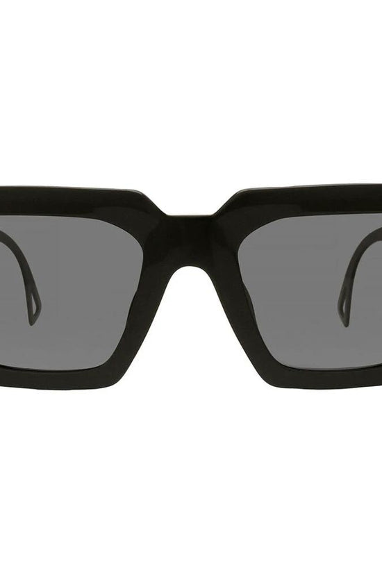 Versace Schwarze Sonnenbrille aus Acetat by Versace
