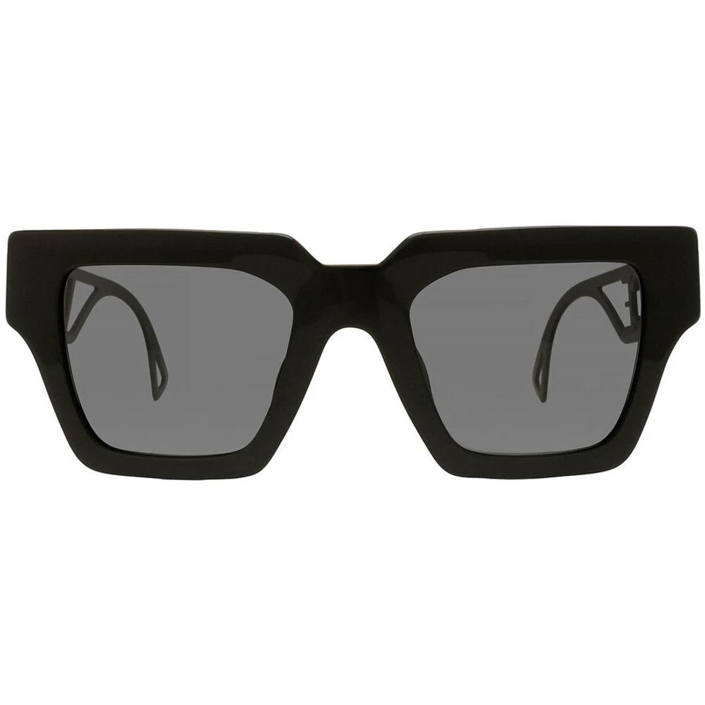 Versace Schwarze Sonnenbrille aus Acetat by Versace