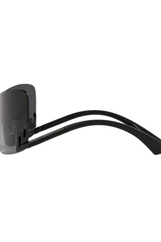 Versace Schwarze Sonnenbrille aus Acetat by Versace