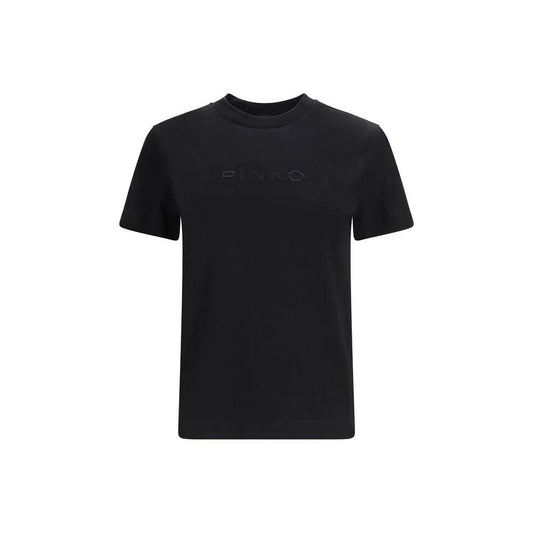 PINKO Schwarzes Baumwoll-T-Shirt by PINKO