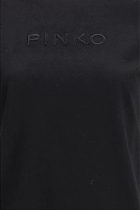 PINKO Schwarzes Baumwoll-T-Shirt by PINKO