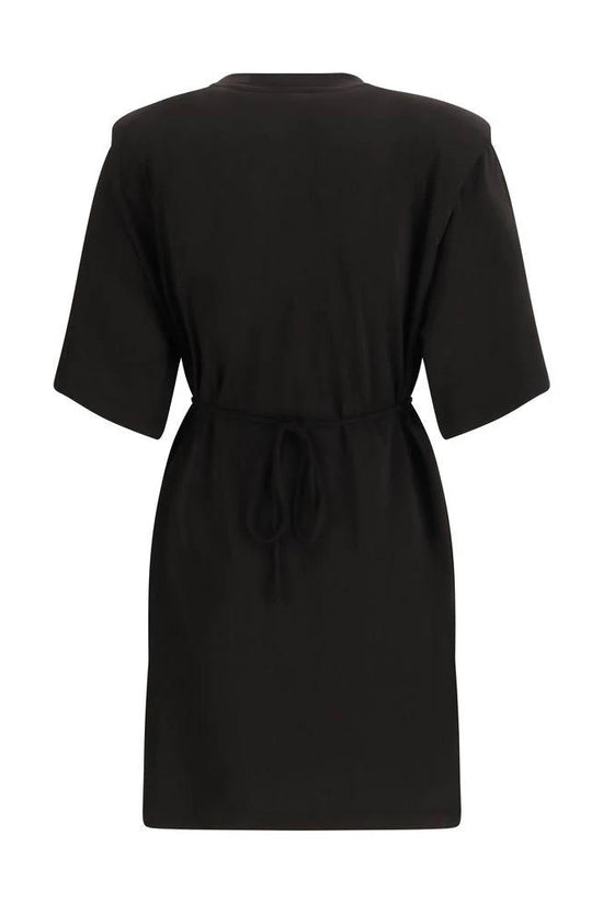 PINKO Schwarzes Freizeitkleid aus Acetat by PINKO
