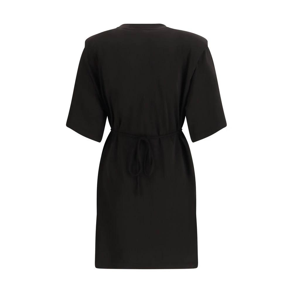 PINKO Schwarzes Freizeitkleid aus Acetat by PINKO
