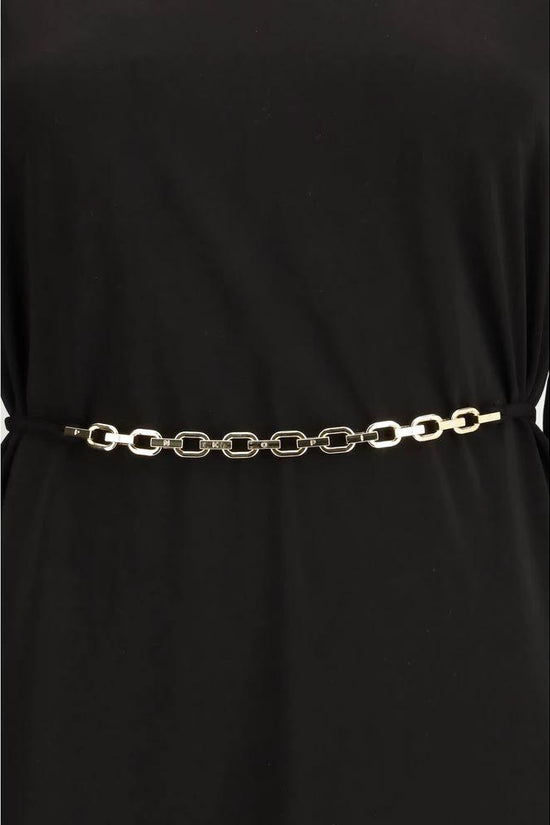 PINKO Schwarzes Freizeitkleid aus Acetat by PINKO