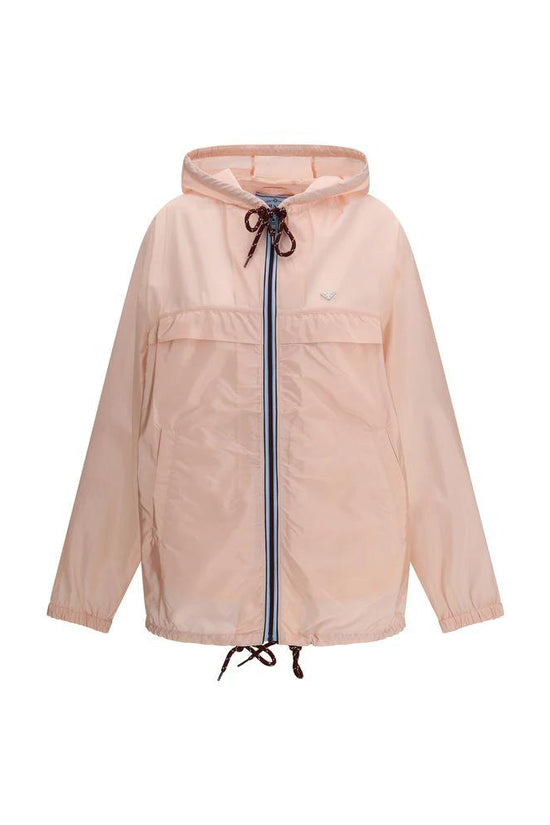 Prada Multicolor Recycled Polyamide Shell Jacket by Prada
