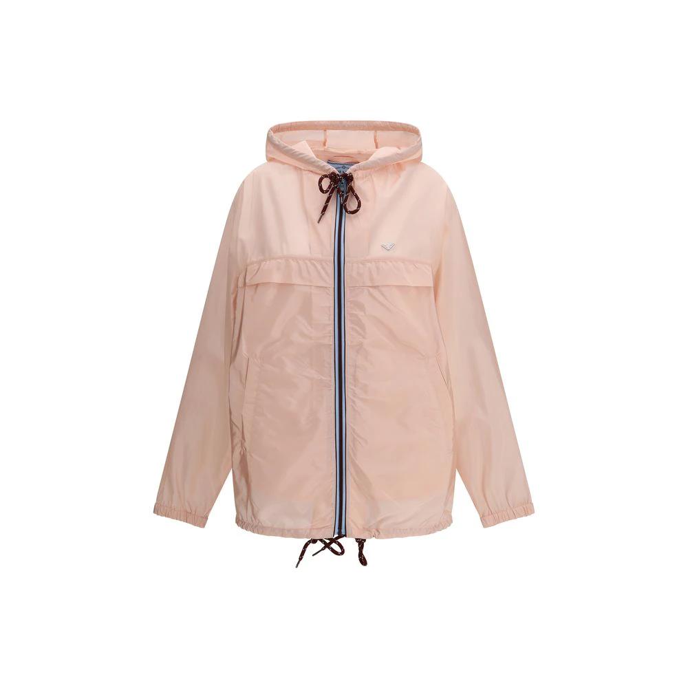 Prada Multicolor Recycled Polyamide Shell Jacket by Prada