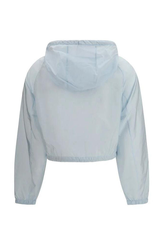 Prada Blaue Shell-Jacke aus recyceltem Polyamid by Prada