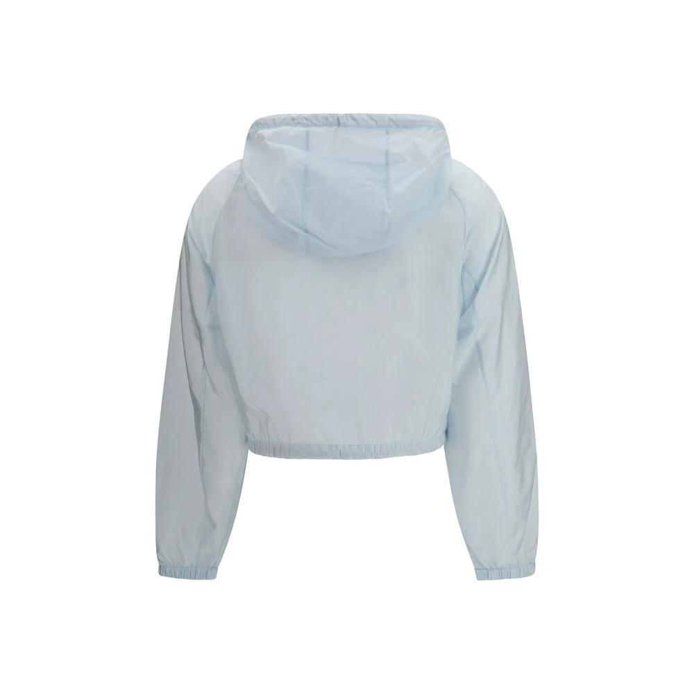 Prada Blaue Shell-Jacke aus recyceltem Polyamid by Prada