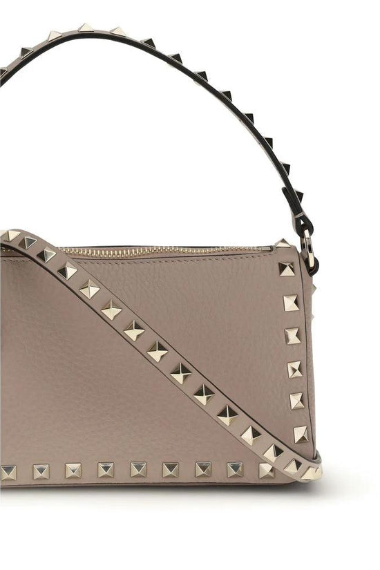Valentino Garavani Multicolor Calf Leather Bos Taurus Schultertasche by Valentino Garavani