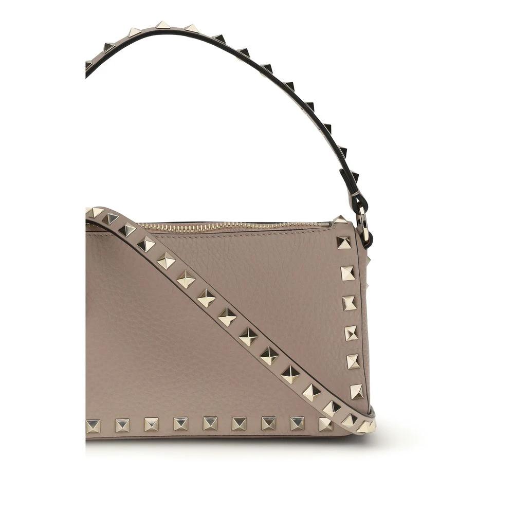 Valentino Garavani Multicolor Calf Leather Bos Taurus Schultertasche by Valentino Garavani