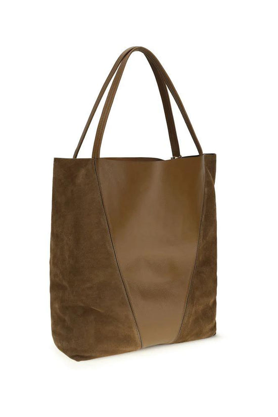 Chloé Braune Kalbsleder Bos Taurus Schultertasche by Chloé