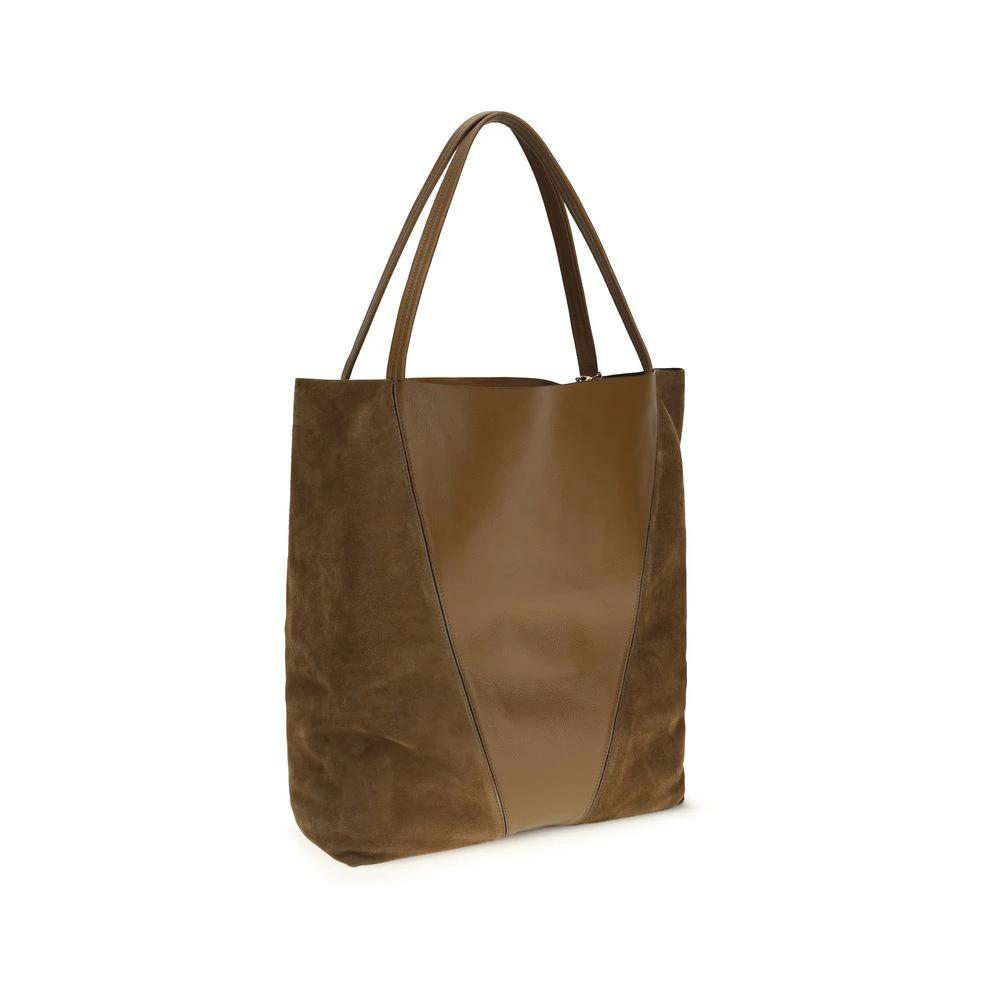 Chloé Braune Kalbsleder Bos Taurus Schultertasche by Chloé