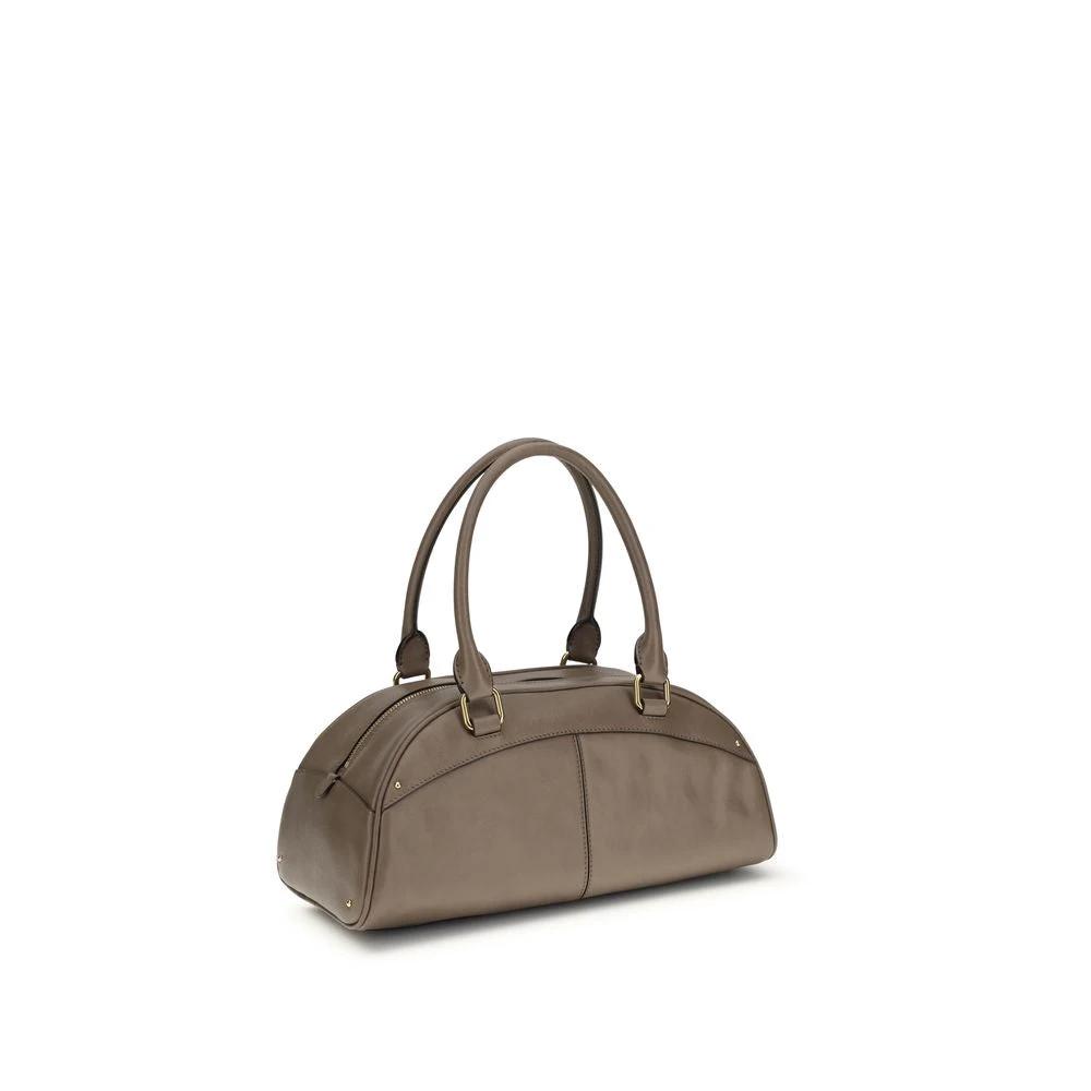 Chloé Graue Kalbsleder Bos Taurus Handtasche by Chloé