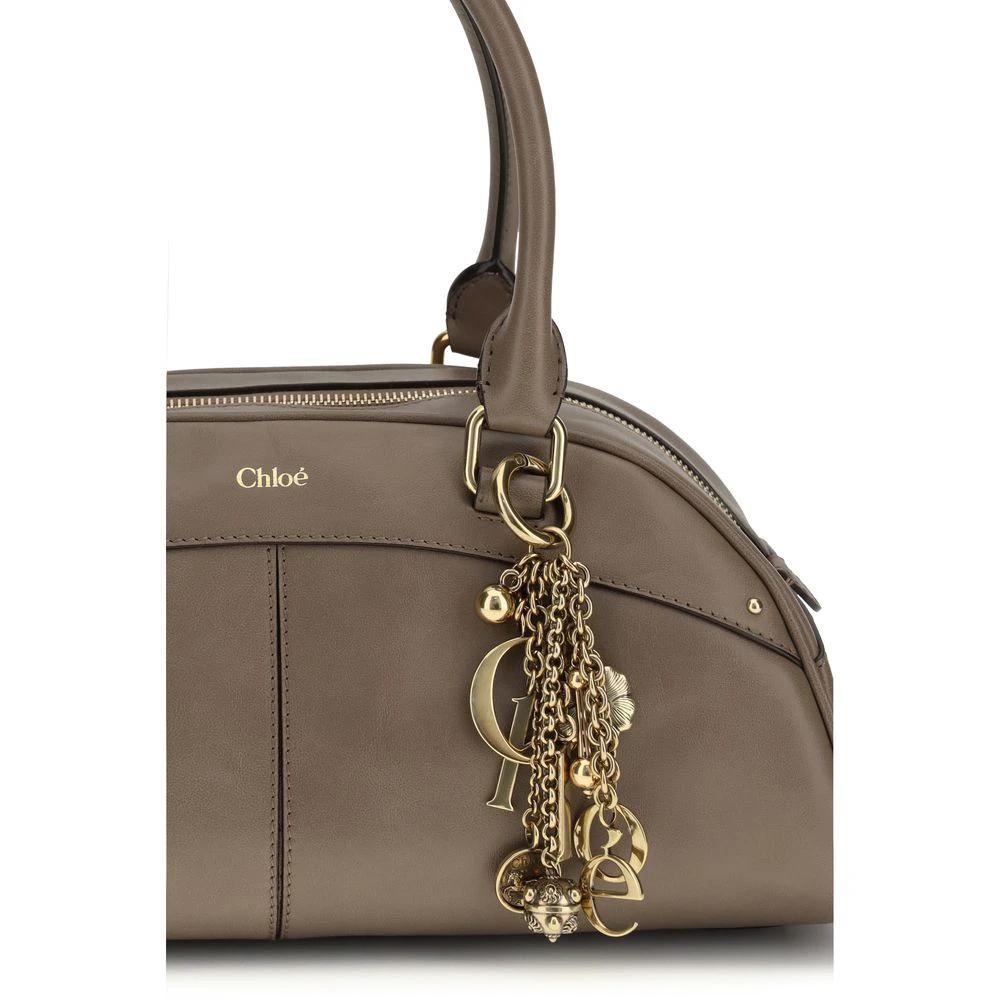Chloé Graue Kalbsleder Bos Taurus Handtasche by Chloé