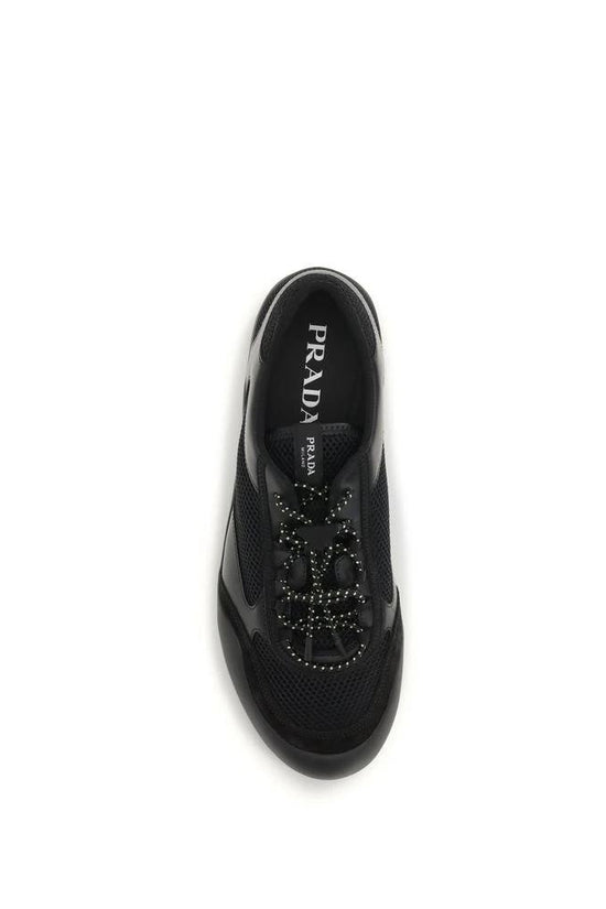 Prada Schwarze Sportschuhe aus Polyester by Prada