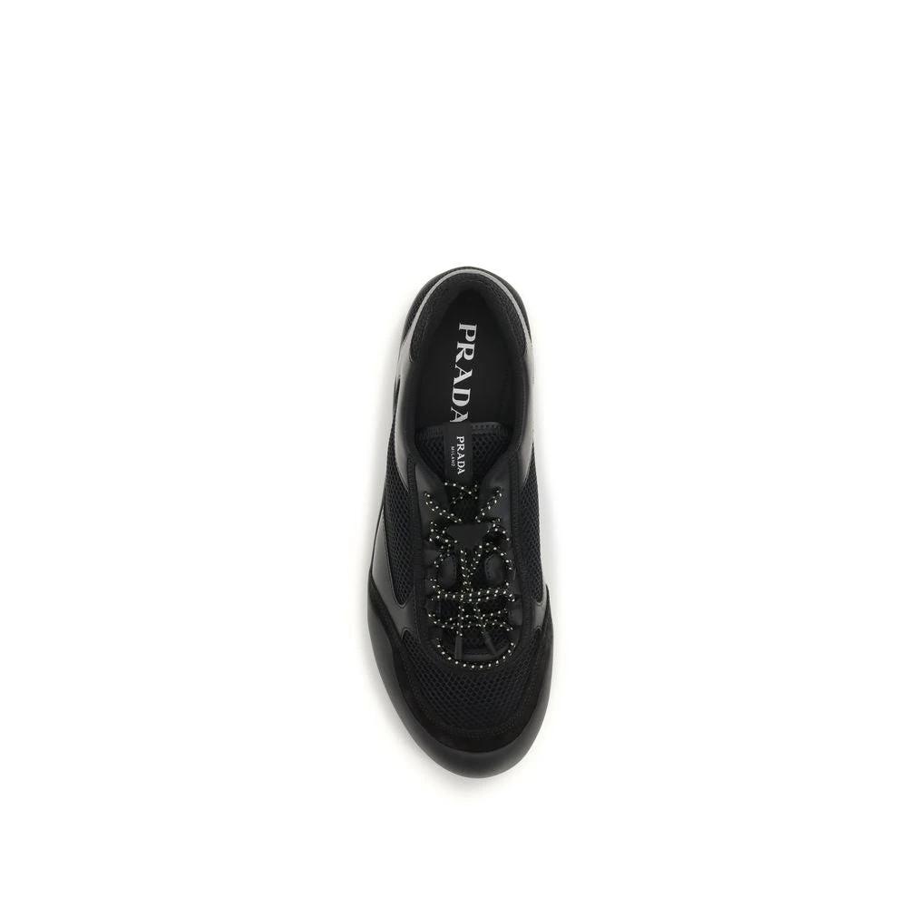 Prada Schwarze Sportschuhe aus Polyester by Prada