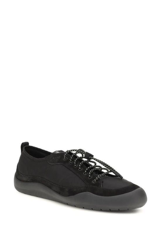 Prada Schwarze Sportschuhe aus recyceltem Polyamid by Prada
