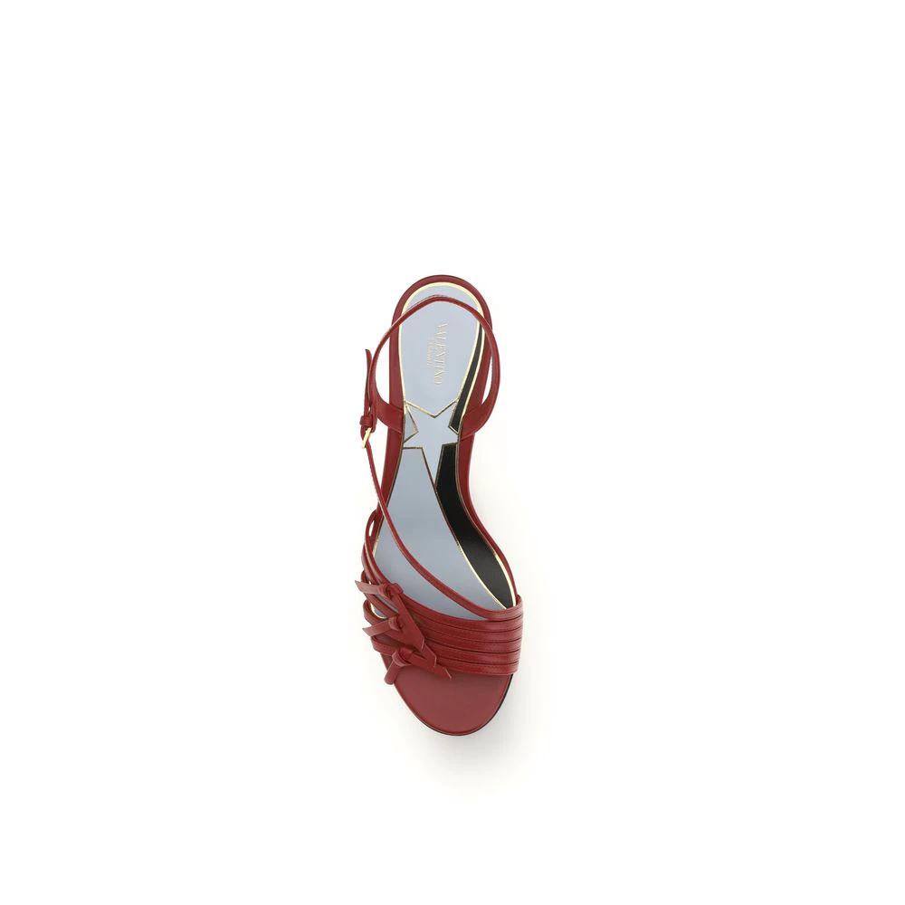 Valentino Garavani Multicolor Goatskin Strap-On Sandals by Valentino Garavani