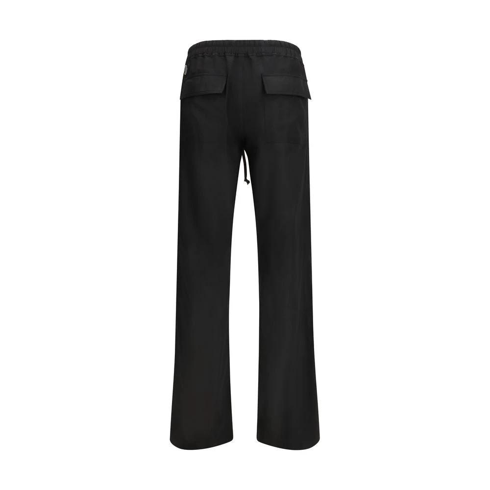 Moncler x Rick Owens Schwarze Hose aus Polyester für den Alltag by Moncler x Rick Owens