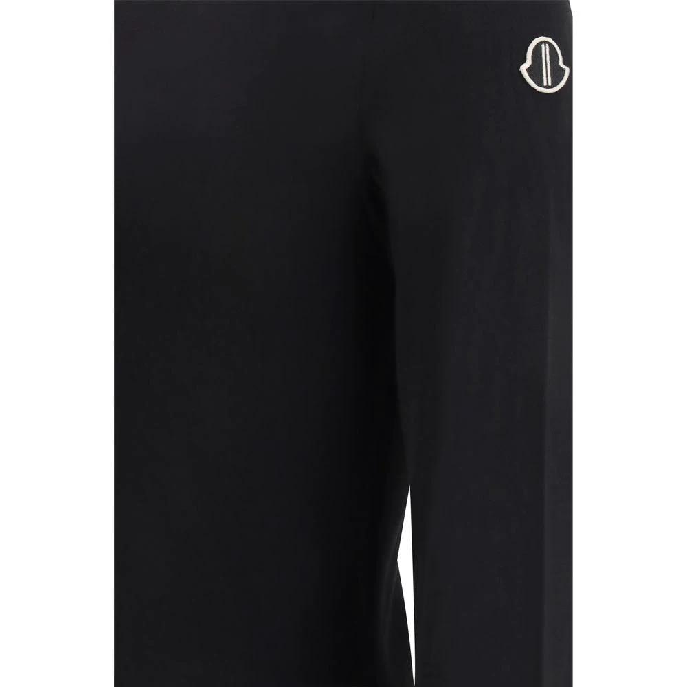 Moncler x Rick Owens Schwarzer Baumwoll-Sportswear by Moncler x Rick Owens