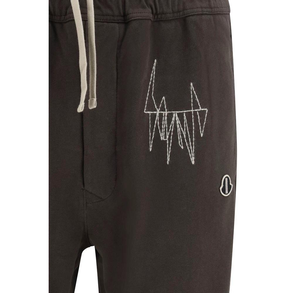 Moncler x Rick Owens Braune Baumwoll-Athletikhose by Moncler x Rick Owens