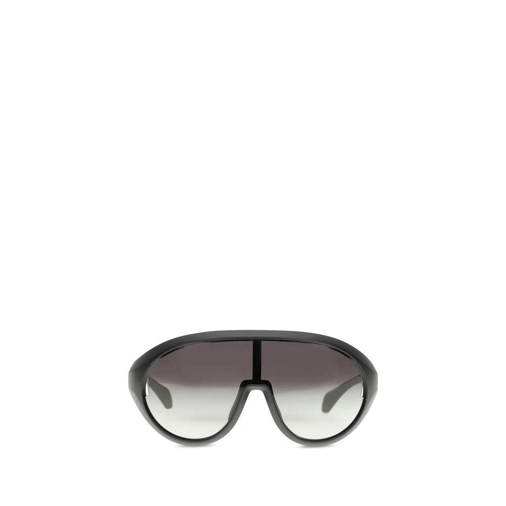 Moncler x Rick Owens Schwarze Sonnenbrille aus Polyamid by Moncler x Rick Owens