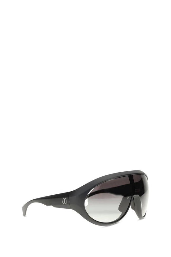 Moncler x Rick Owens Schwarze Sonnenbrille aus Polyamid by Moncler x Rick Owens
