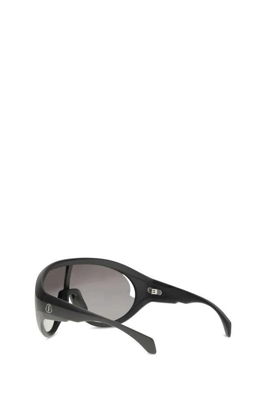 Moncler x Rick Owens Schwarze Sonnenbrille aus Polyamid by Moncler x Rick Owens
