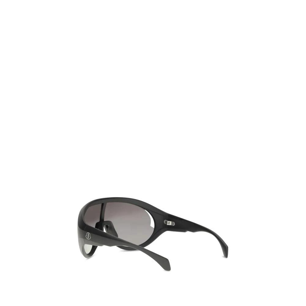 Moncler x Rick Owens Schwarze Sonnenbrille aus Polyamid by Moncler x Rick Owens