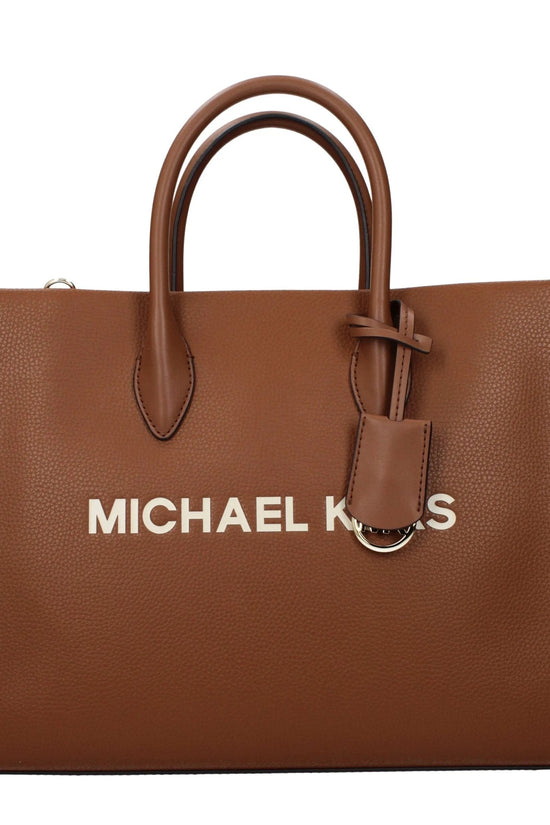 Michael Kors Braune Lederhandtasche by Michael Kors