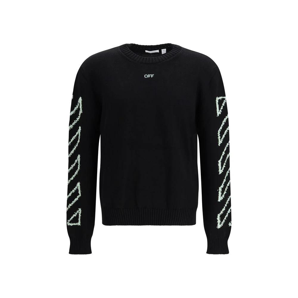 Off-White Schwarzer Baumwoll-Sweatshirt by Off-White