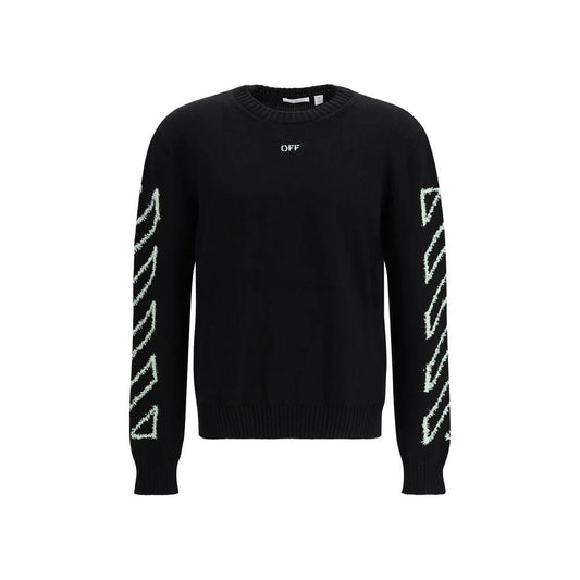 Off-White Schwarzer Baumwoll-Sweatshirt by Off-White