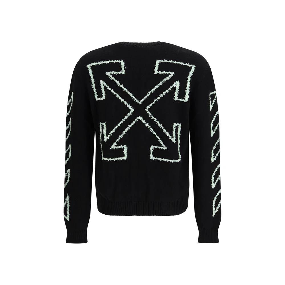 Off-White Schwarzer Baumwoll-Sweatshirt by Off-White