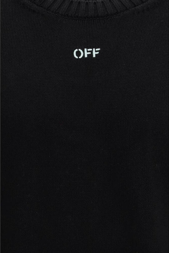 Off-White Schwarzer Baumwoll-Sweatshirt by Off-White