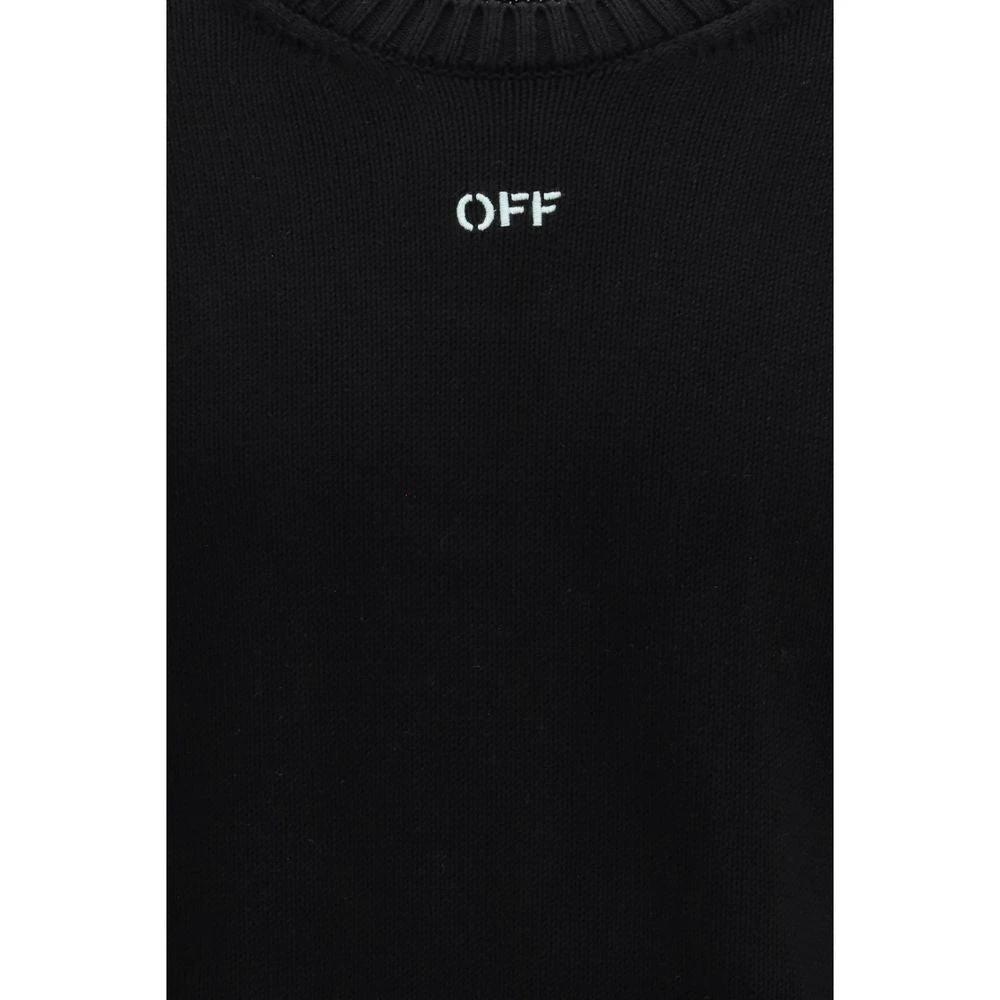 Off-White Schwarzer Baumwoll-Sweatshirt by Off-White