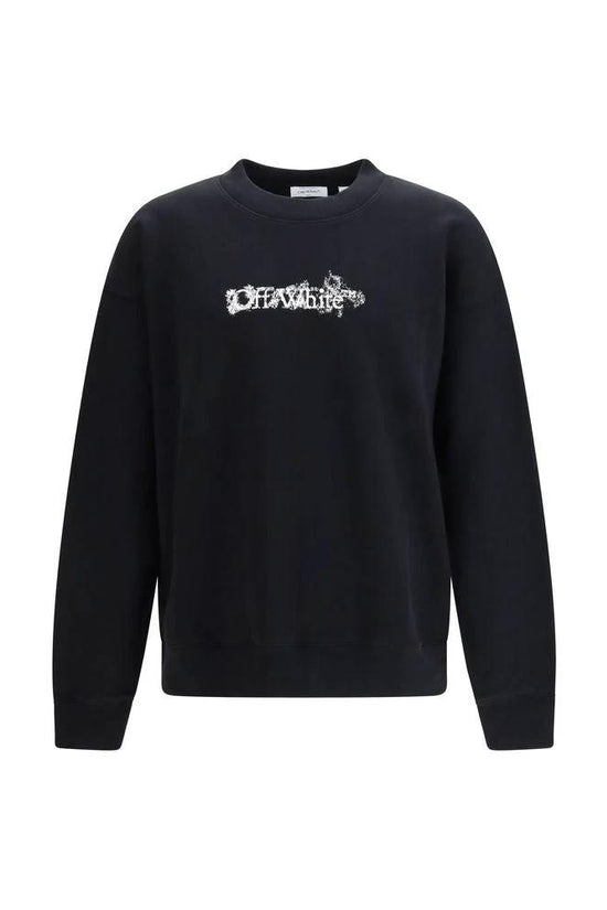 Off-White Schwarzer Baumwoll-Sweatshirt by Off-White