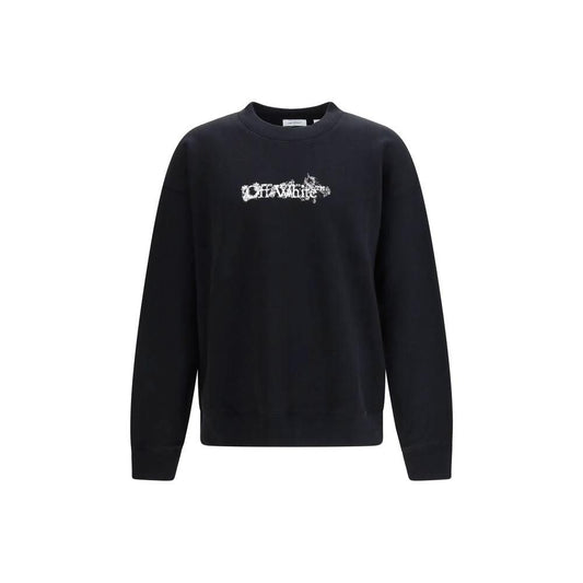 Off-White Schwarzer Baumwoll-Sweatshirt by Off-White