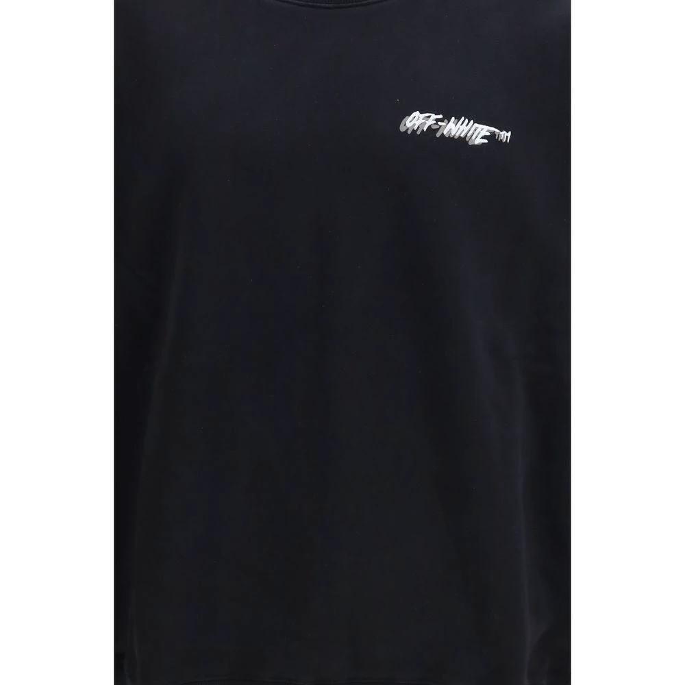 Off-White Schwarzer Baumwoll-Sweatshirt by Off-White